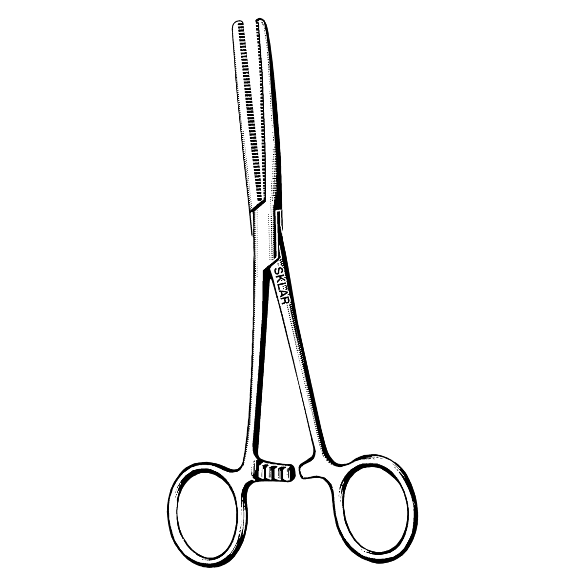 Sklar Instruments Rochester-Pean Hemostatic Forcep, Straight, 9 inch, 01KT0J02ZRCPSYD673PHDRMZY9 - Forcep Rochester Pean 9" - Image 1