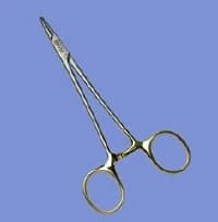 Aesculap Mayo-Hegar Needle Holder, Serrated Jaw, 6", Tungsten Carbide Inserts - Needle Holder Mayo Hegar TC - Image 1