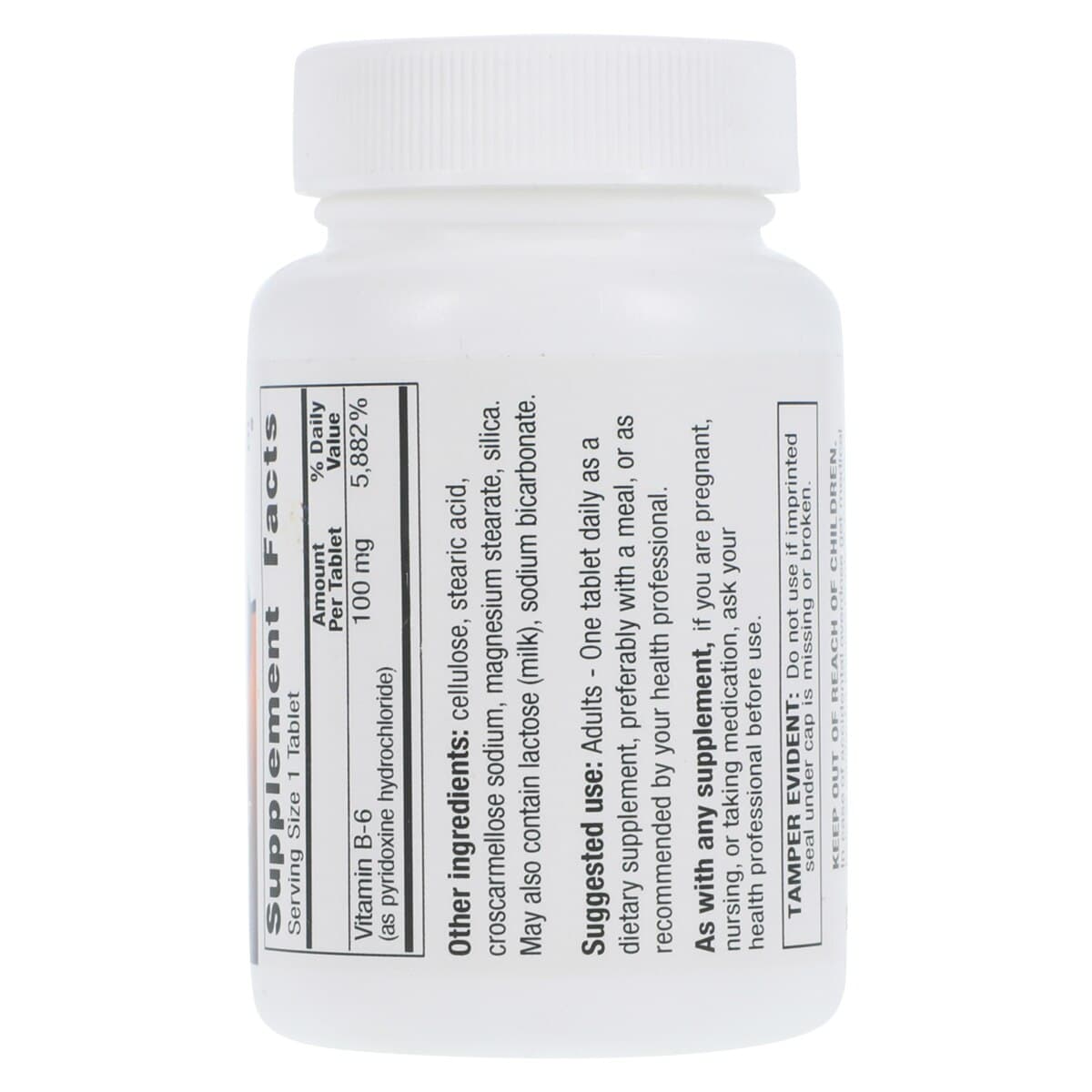Geri-Care Vitamin B6 Tablets, 100mg, 100/Bottle thumbnail 3