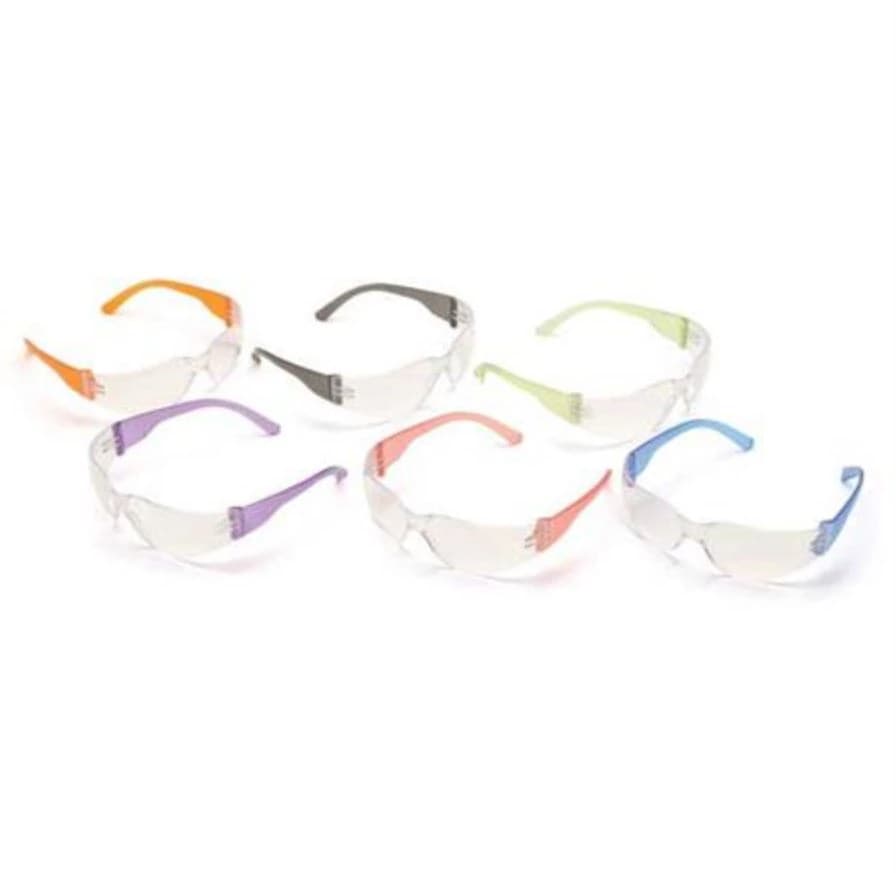 Marketlab Intruder Protective Eyewear, Multi-Color, 12/Pack - Glasses Safety Intruder - Image 1