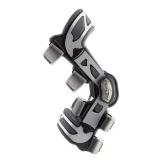 DJO OA Nano Knee Brace, Medial, Neoprene, Adult 3X-Large (29.5-32"), Gray - Brace Knee OA Nano Medial Gray - Image 1
