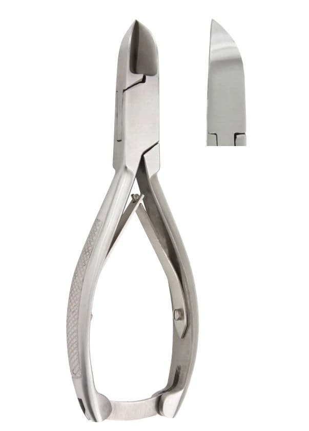 Vantage Nail Nipper, Straight, Stainless Steel, 5-5/8" - Nail Nipper Straight SS - Image 1