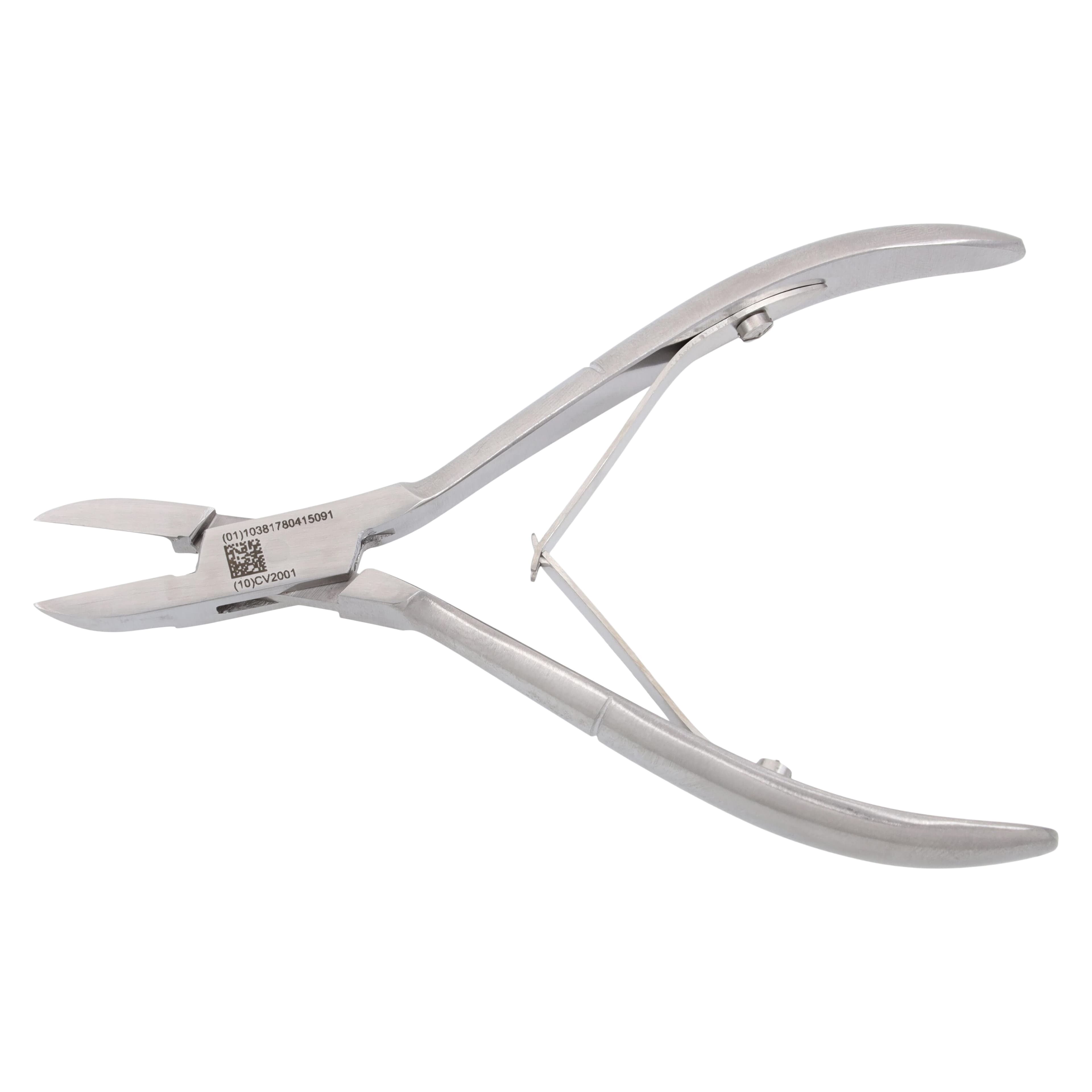 Vantage Nail Nipper, Straight, Stainless Steel, 4-5/8" thumbnail 2