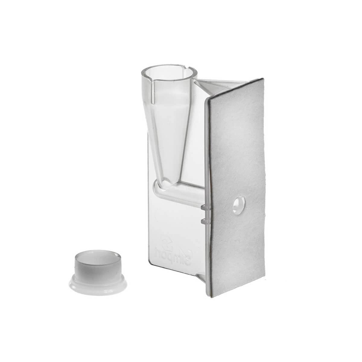Azer Scientific Standard Single Funnel for Cytospin 4, White, 50/Case (10 Boxes of 5) - Funnel Std Sgl f/ Cytospin 4 - Image 1