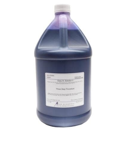 Azer Scientific Easy III Solution II Stain, Blue, 1 gal, 4/Case thumbnail 2