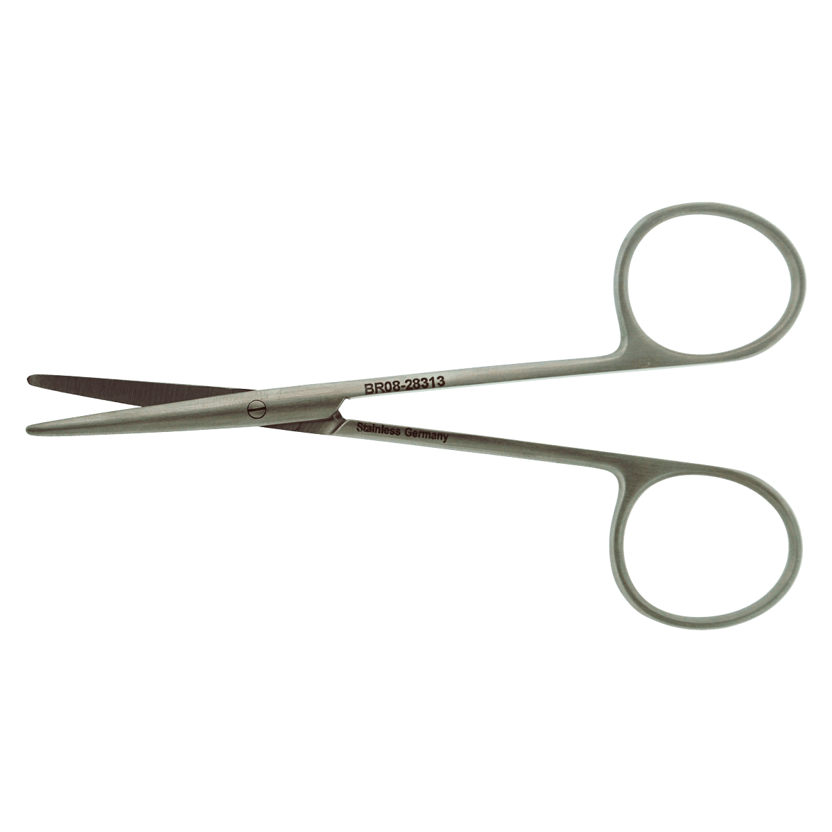 Metzenbaum Scissors, Curved, 5" (13 cm), Stainless Steel, Non-Sterile, Reusable - Scissor Metz B/B Curved Dlct - Image 1