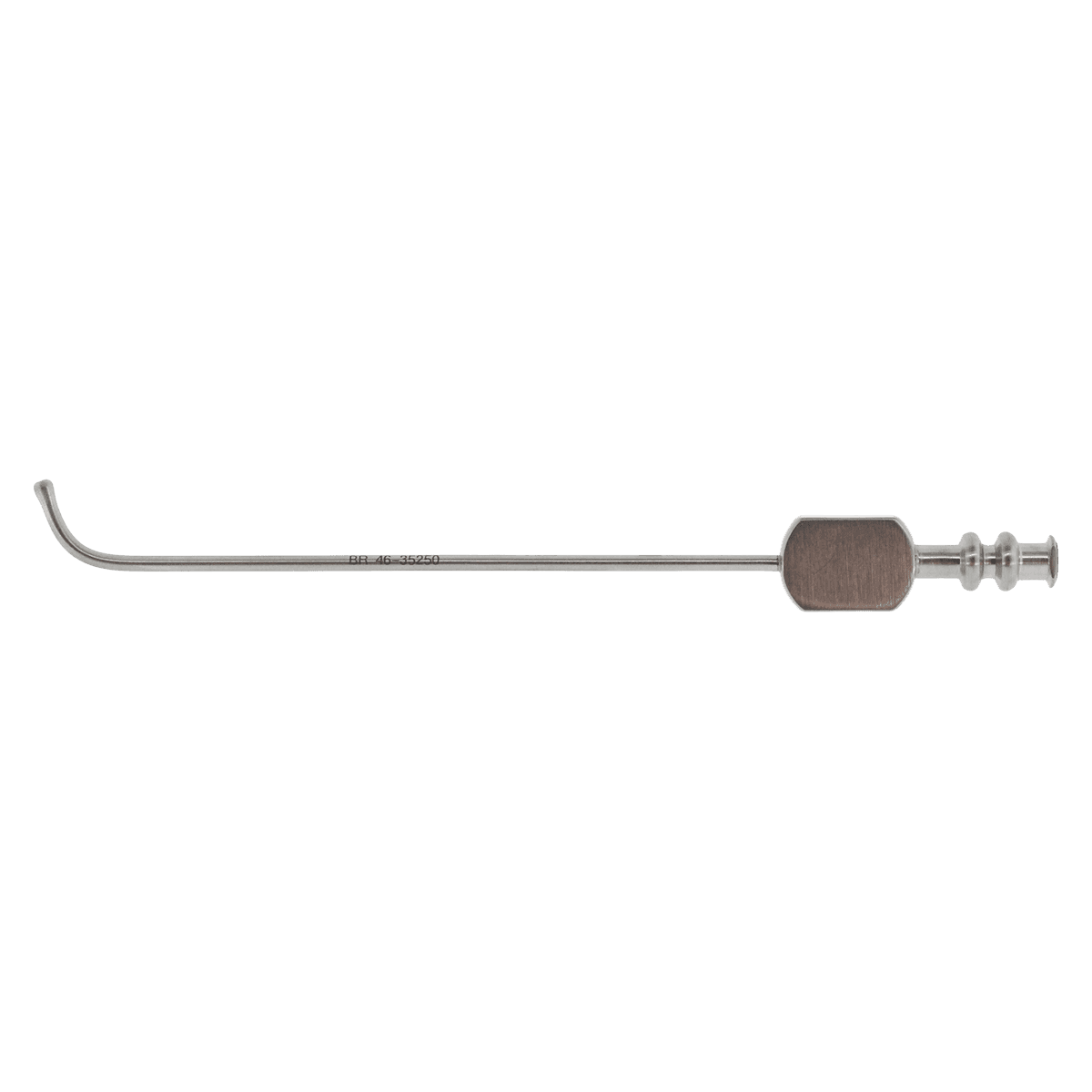 Von Eicken (Killian) Suction Tube, 2.5mm, Curved, 5-3/4" - Tube Von Eicken Suct 2.5mm Crv - Image 1