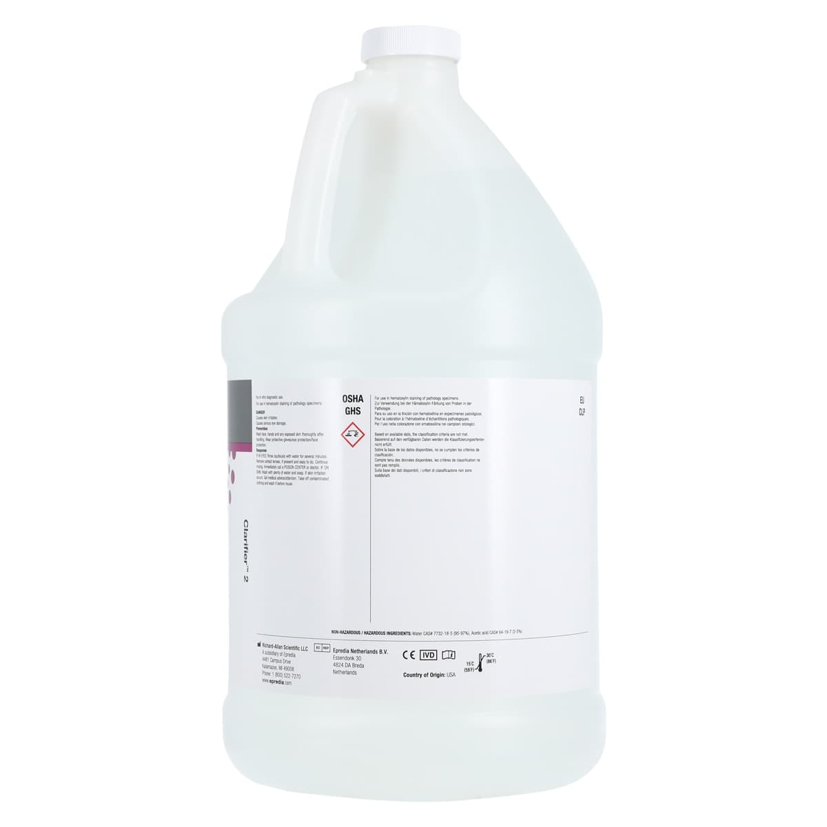 Richard-Allan Scientific Clarifier Stain #2, 1 Gallon thumbnail 2