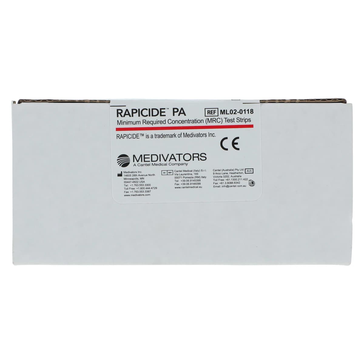 Steris Rapicide PA Test Strips, 200/Box thumbnail 2