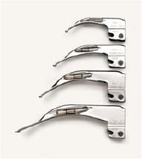 Healthfirst Laryngoscope Blade, Macintosh #2, Size 2 - Blade Laryngoscope #2 MAC - Image 1