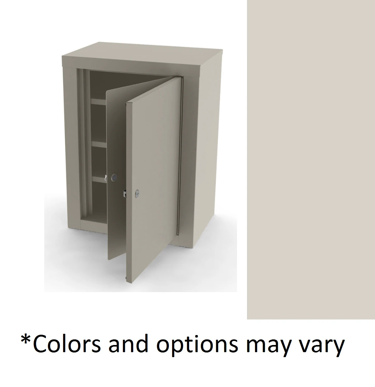 UMF Medical Narcotic Cabinet, 2-Door, 2-Lock, 3-Shelf - Cabinet Narc 2Dr 2Lock 3Shelf - Image 1