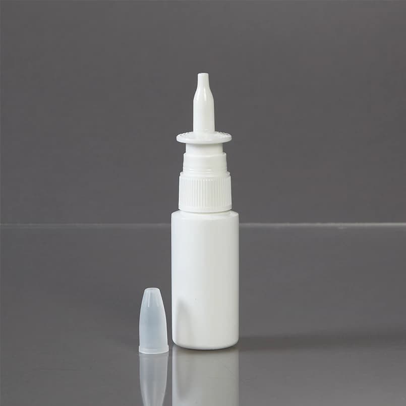 Spray Bottle, Polypropylene, White, 1 oz, Nasal Dispenser - Bottle Spray Nasal White Disp - Image 1