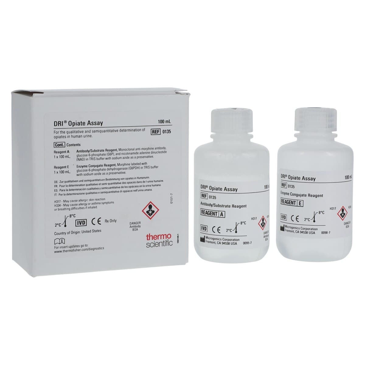 Thermo Scientific DRI OPI Opiates Reagent Test Kit, 2x100mL thumbnail 2