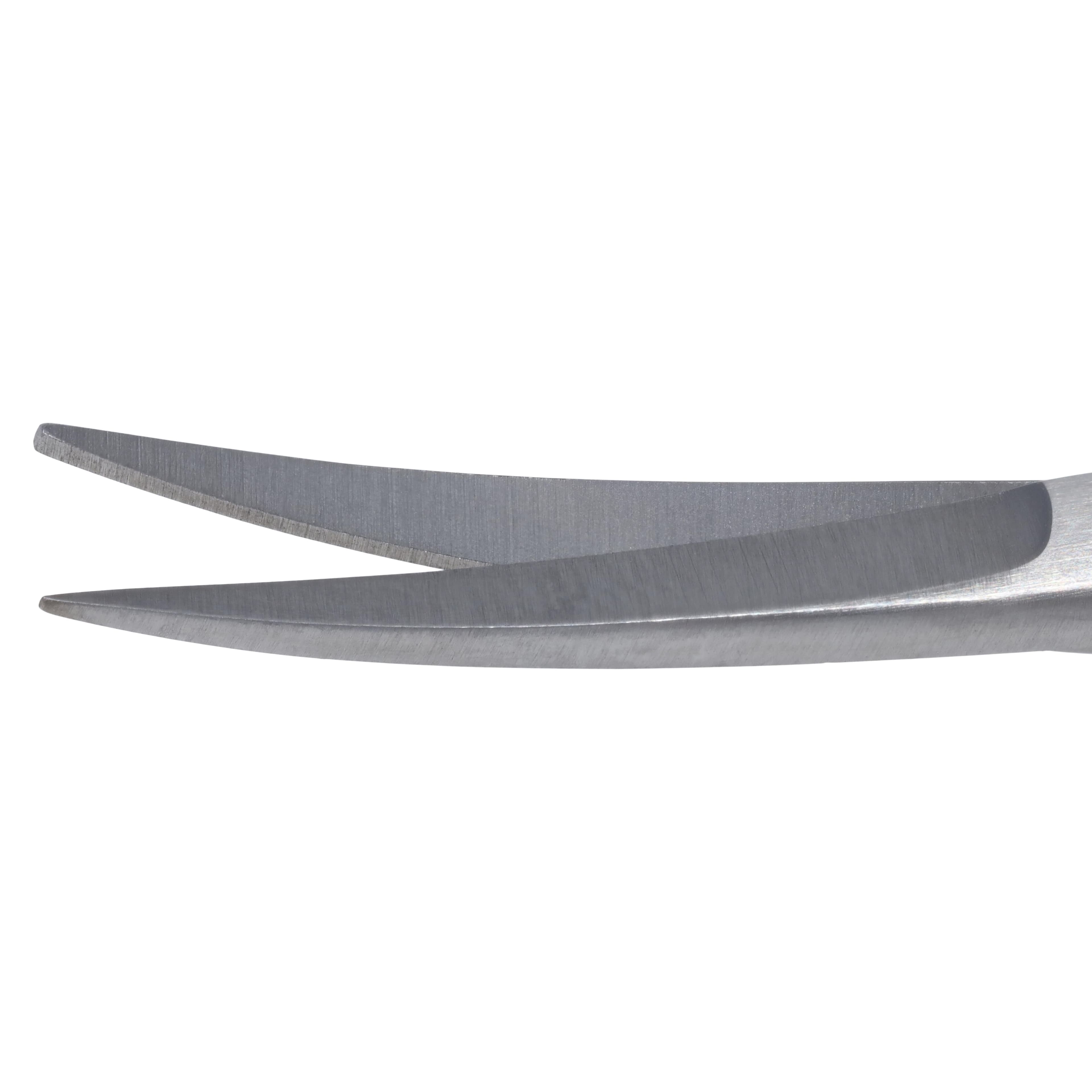 Derron Surgical Instruments Iris Scissors, Curved, 3-1/2" (9 cm), Stainless Steel, Each thumbnail 3