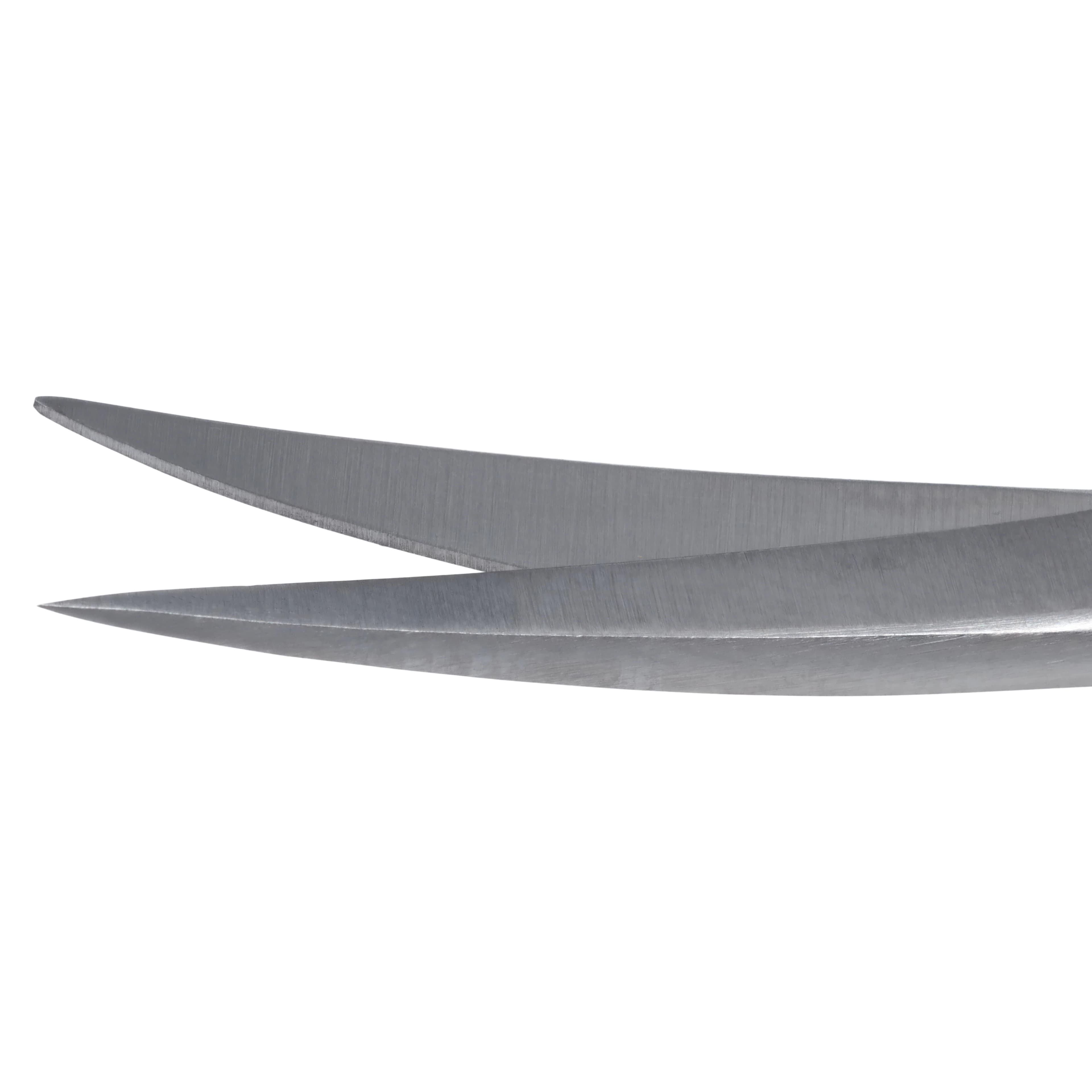 Derron Surgical Instruments Iris Scissors, Curved, 4-1/2" Stainless Steel, Each thumbnail 3