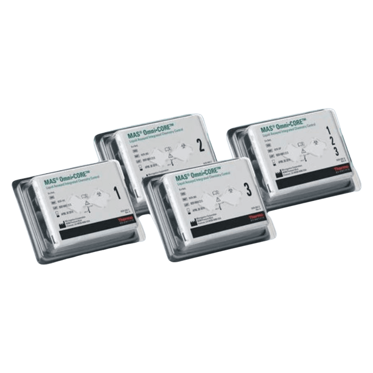 MAS Omni-CORE Assay Level 2 Control, 6 x 5 mL - MAS Omni Control Core 5mL - Image 1