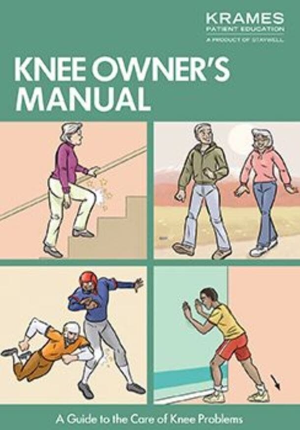 Knee Owner's Manual Educational Booklet, 16 Pages, Each - Pamphlet Knee Owner's Manual - Image 1