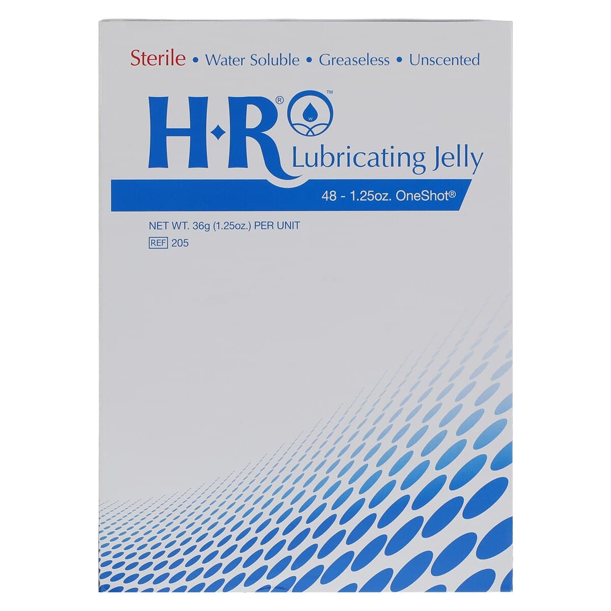 HR Healthcare One Shot Lubricating Jelly, 1.25 oz Packet, 48/Box thumbnail 5