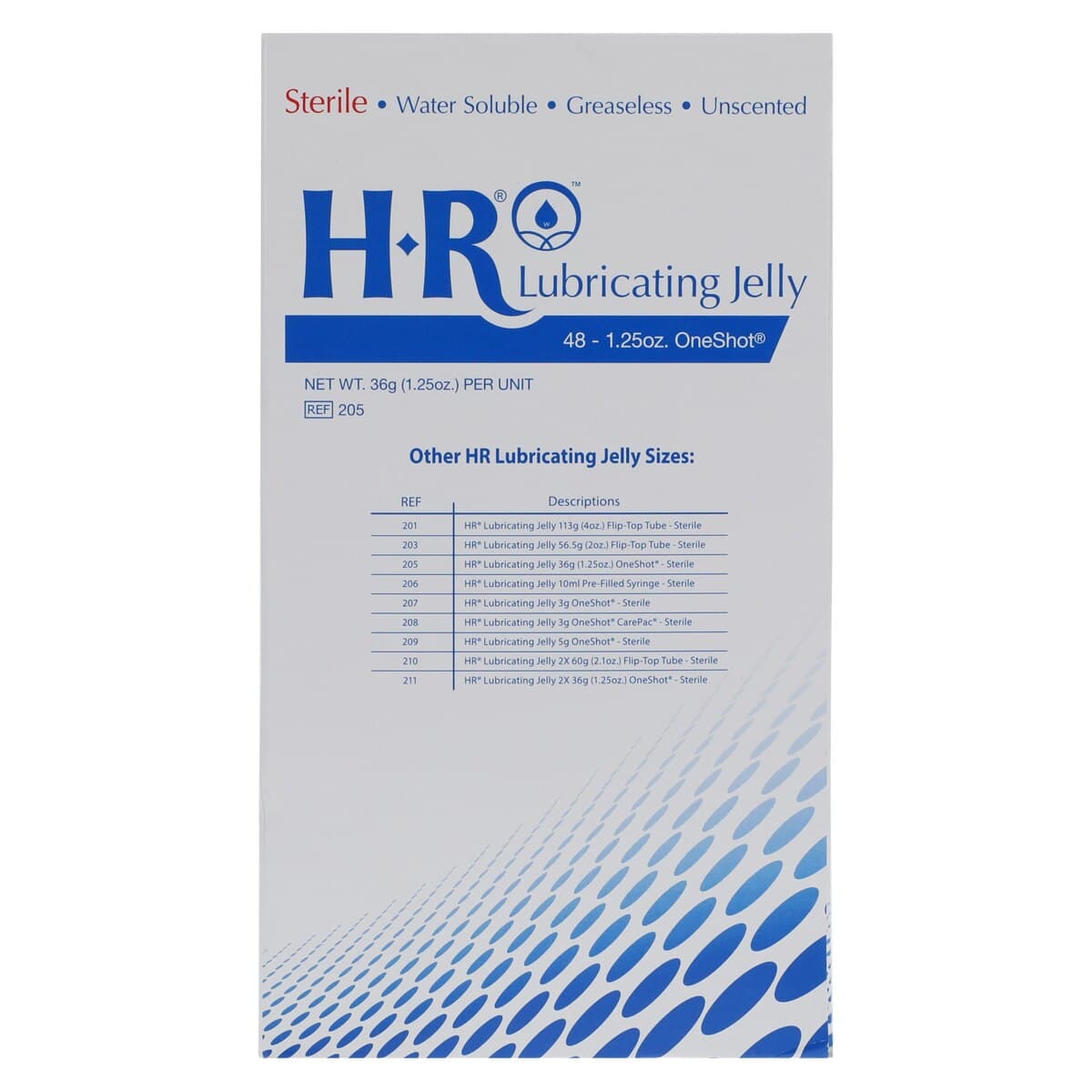 HR Healthcare One Shot Lubricating Jelly, 1.25 oz Packet, 48/Box thumbnail 6