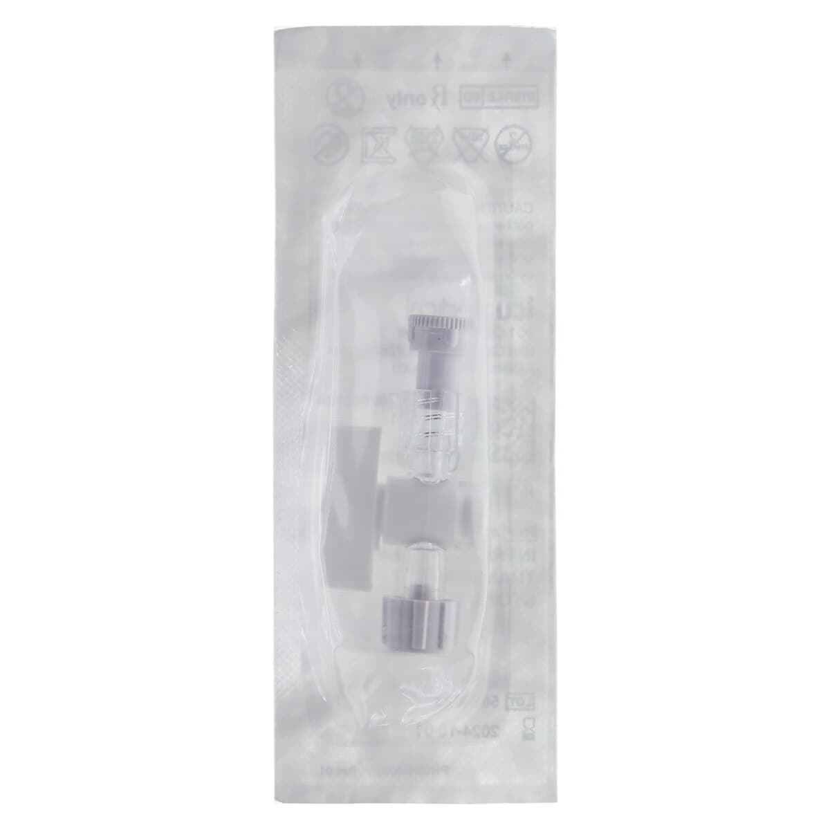ICU Medical IntraLock 1-Way Stopcock, Polycarbonate, Male/Female Luer Lock, Disposable, 25/Case thumbnail 2