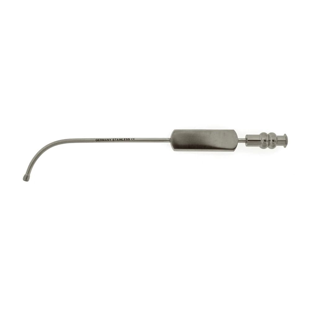 Von Eicken Suction Tube, Long Curve, 2mm, Each - Tube Suction Killian Long 2mm - Image 1