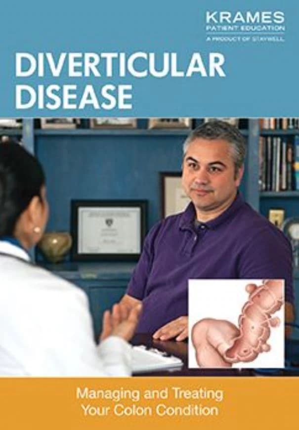 Krames Diverticular Disease Educational Booklet, English, 8 Pages, Each - Booklet Diverticular Disease - Image 1