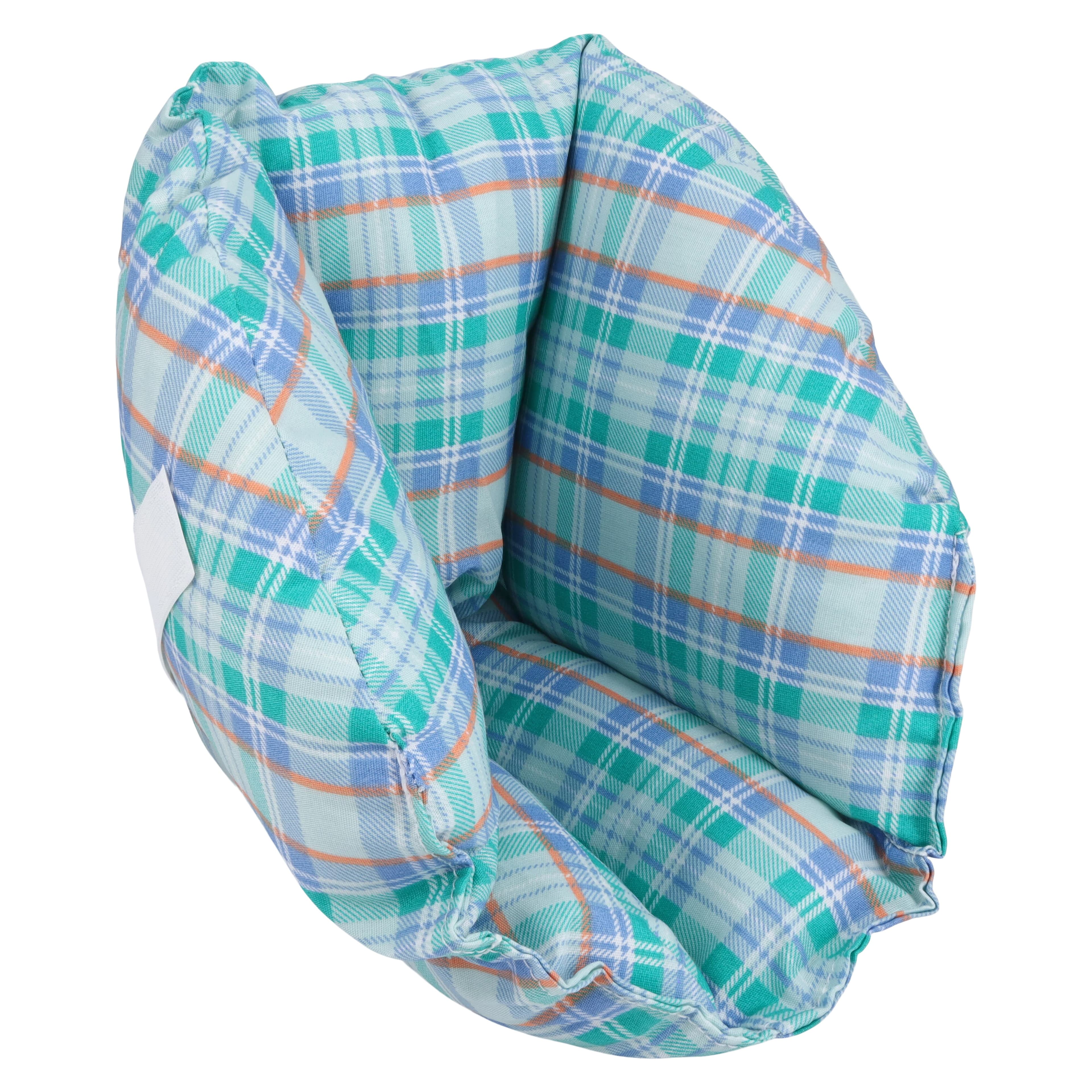 Posey Heel Pillow, Cotton/Polyester, 10" x 9" thumbnail 2