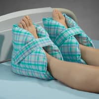 Posey Heel Pillow, Cotton/Polyester, 10" x 9" - Pillow Heel Cttn/Plystr 10x9" - Image 1