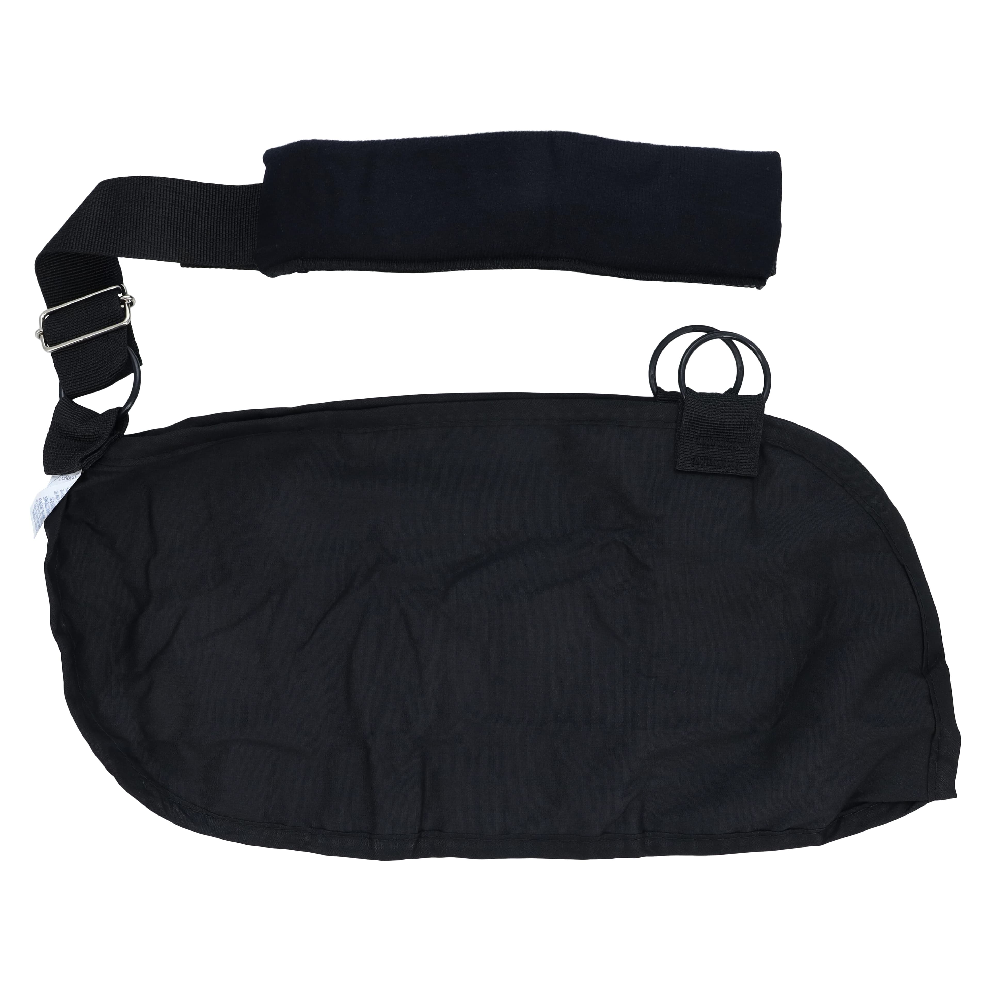 DeRoyal Premium Sling Arm with Padding, Adult Cotton, Medium, 8x17" Pouch, Black thumbnail 2