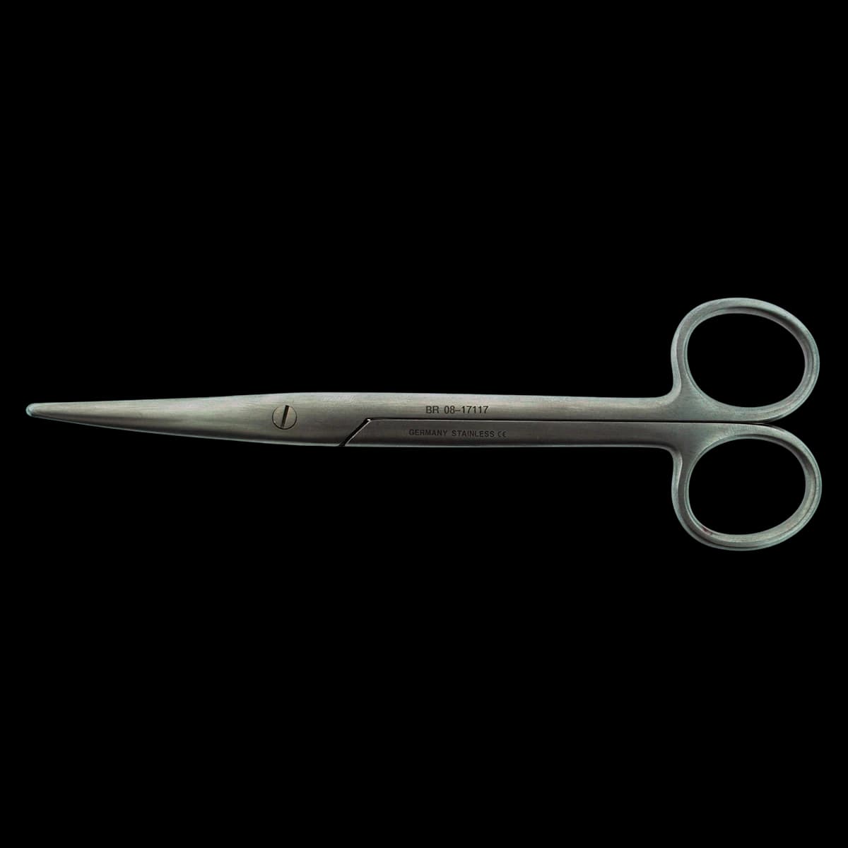 Mayo-Stille Scissors, Curved, 6-3/4" (17 cm), Stainless Steel, Non-Sterile, Reusable - MAYO-STILLE Scissors Curved - Image 1