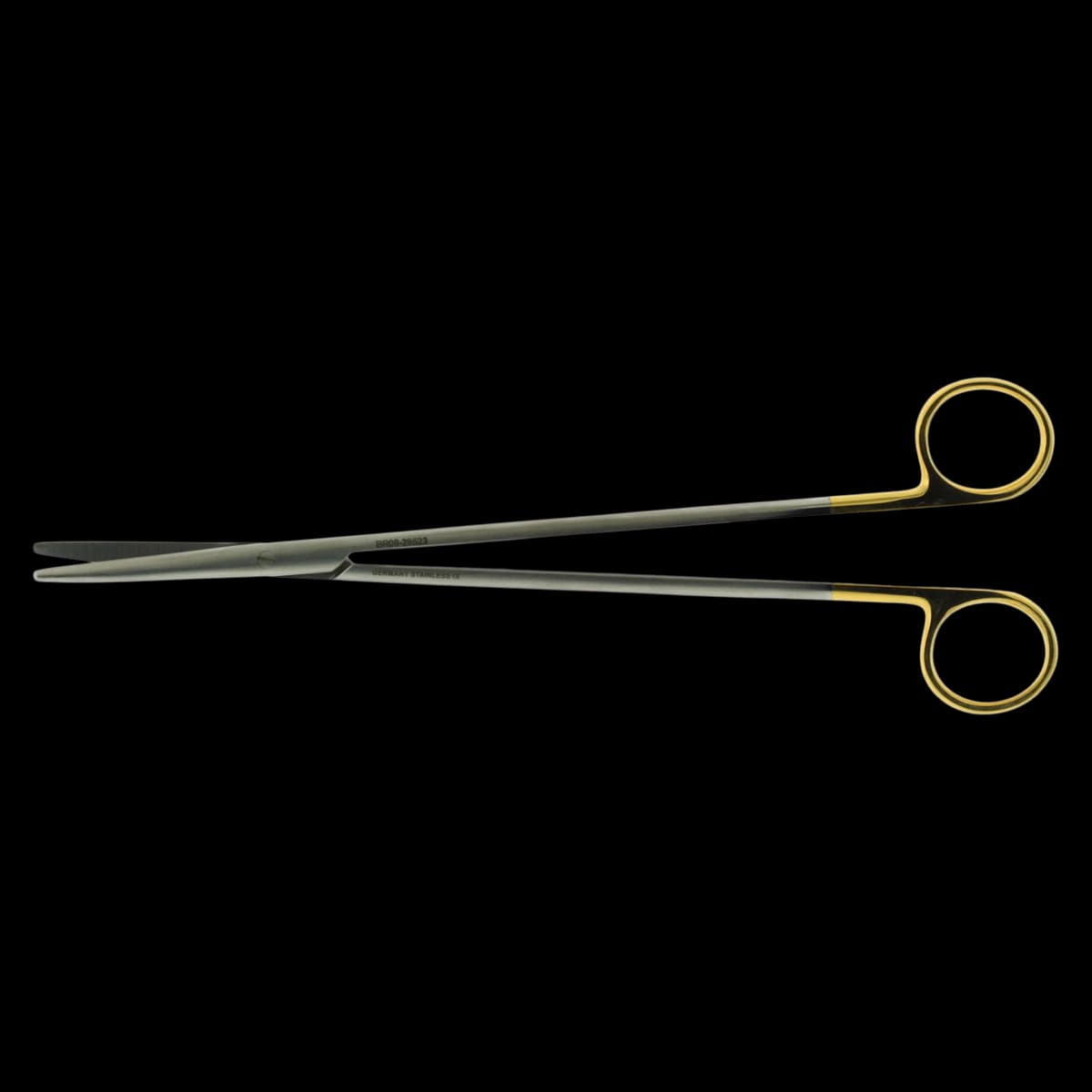 Metzenbaum Scissors, Curved, 9" Tungsten Carbide, Non-Sterile, Reusable, Each - METZENBAUM Scissors Curved - Image 1