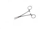 Rochester-Ochsner Hemostatic Forceps, Curved, 7", Stainless Steel, Each - Forcep Hemo 1x2 Crv - Image 1