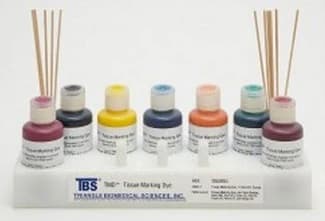 General Data Company Tissue Marking Stain, Black, 8 oz Bottle, 4/Case - Dye Tissue Marking - Image 1