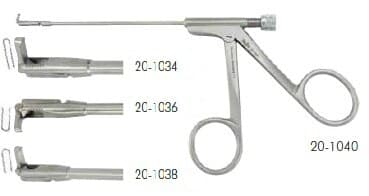 Miltex-Integra Ostrum Sinus Biopsy Punch, Back-Biter Straight, 4-1/8" Stainless Steel - Punch Ostrum Back-Biter Strt - Image 1
