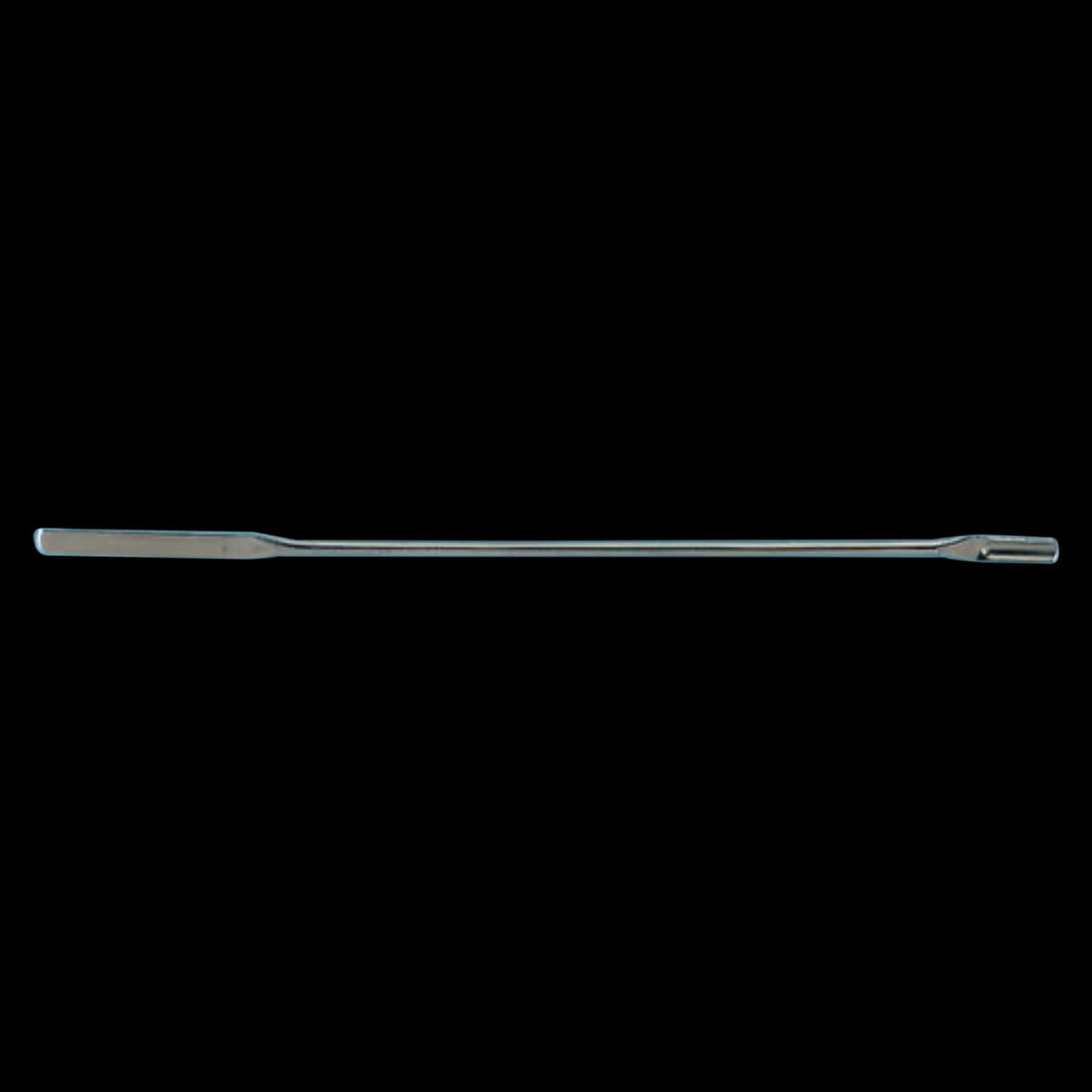 Hayman Micro Spatula, Nickel Stainless Steel, 6.25" (Each) - Spatula Micro Hayman Nickel SS - Image 1
