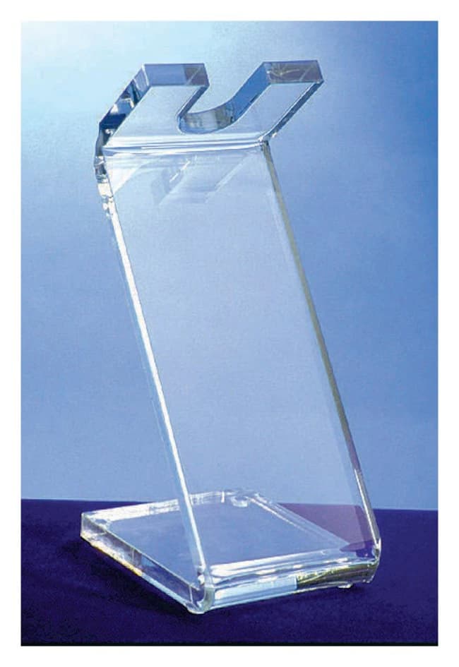 Fisherbrand Acrylic Pipette Stand for 4 Single-Channel Pipettors, Clear, 8 x 8 x 12 in, Not Autoclavable - Stand Pipetter Acrylic 4-Place - Image 1