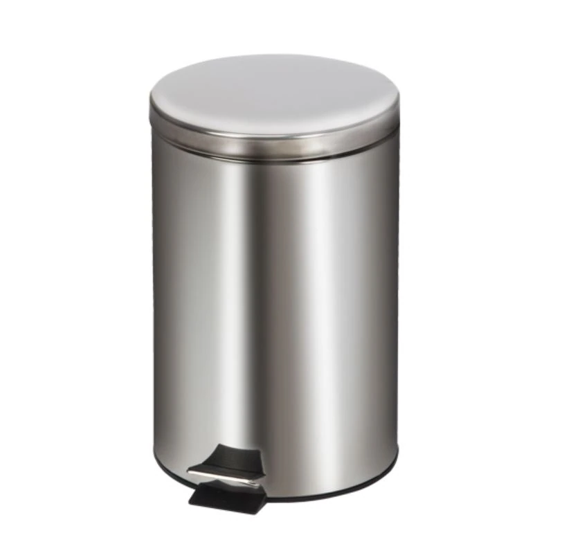 Clinton Industries Stainless Steel Waste Can - Waste Can Stainless Steel - Image 1