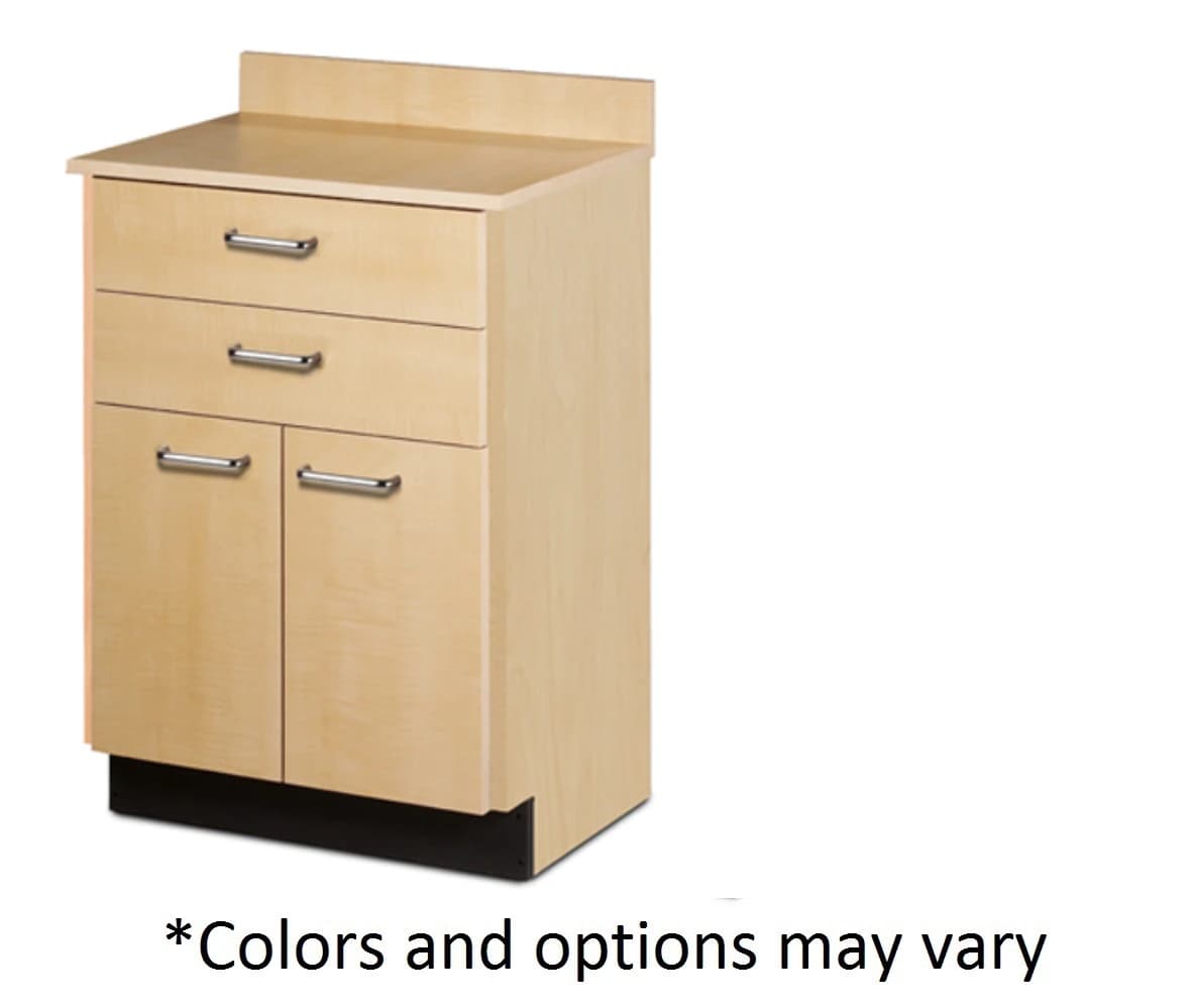 Clinton Industries Treatment Cabinet, 2 Door/2 Drawer, Laminate - Cabinet 2 Door/2 Drawer - Image 1