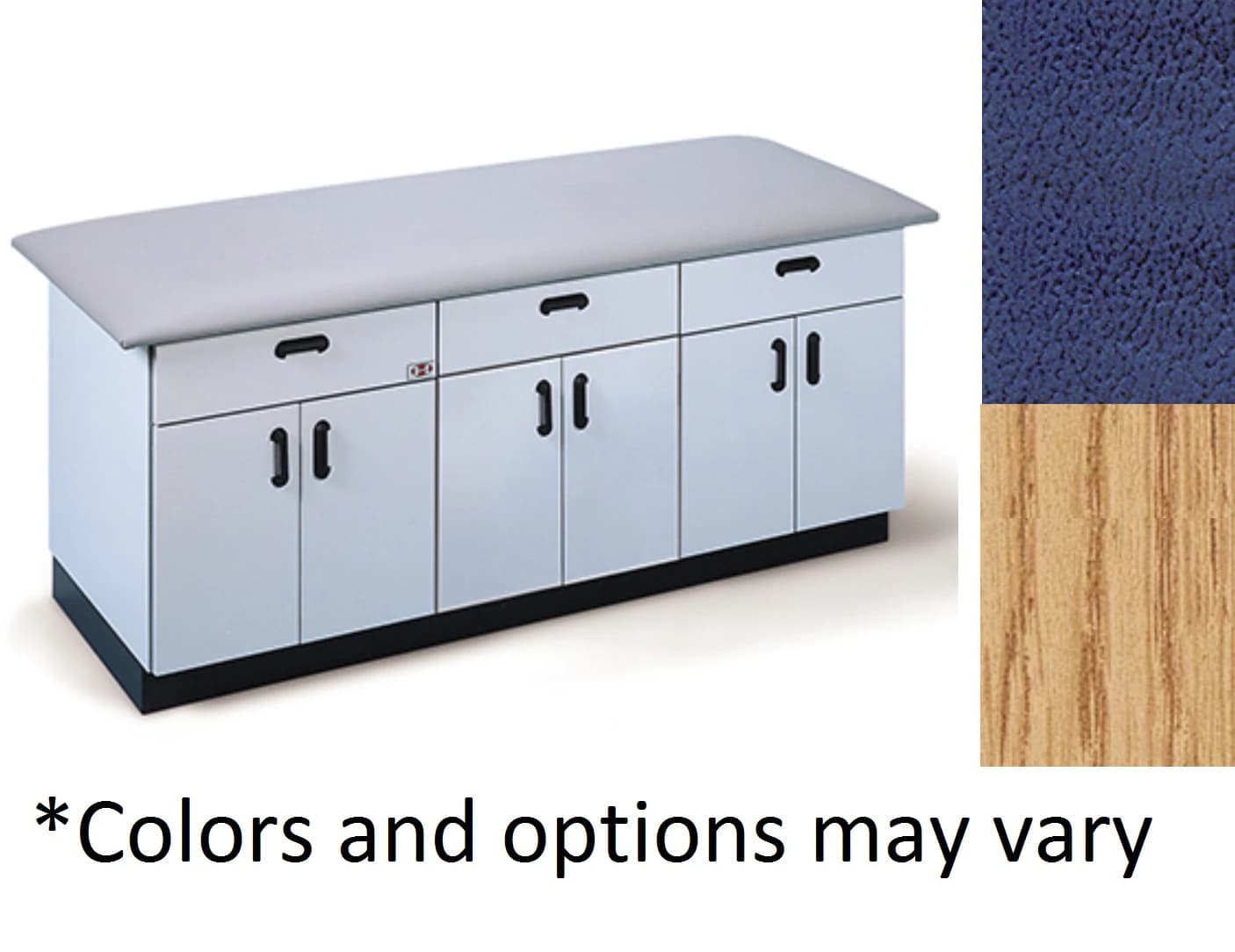 Hausmann Industries All-Purpose Treatment Table, Royal Blue, 400 lb Capacity - Table Treatment All Purpose - Image 1
