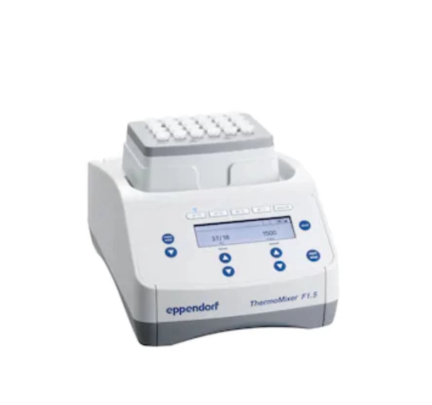 Eppendorf ThermoMixer F1.5 Heating Mixer, 24-Place, 1500 rpm, LCD, 100-120V 50/60Hz - Mixer ThermoMixer F1.5 1500rpm - Image 1