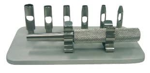 Keyes Cutaneous Biopsy Punch, Stainless Steel, 3mm, Each - Punch Cutaneous Keyes SS - Image 1