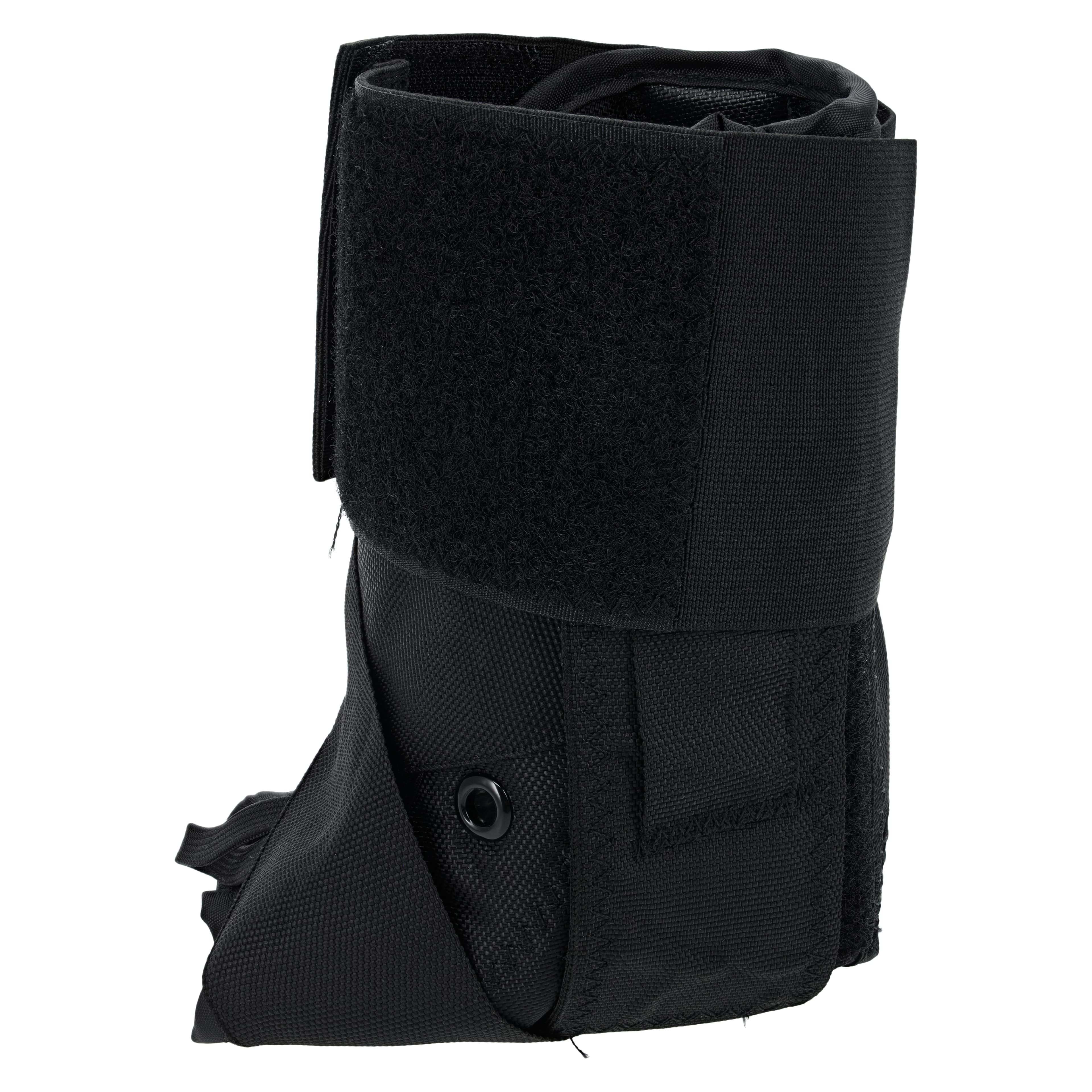 DJO Pro Ankle Stabilizing Brace, 800D Ballistic Nylon, Size Small (11-12"), Black thumbnail 3