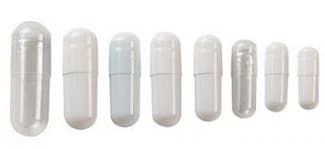 Apothecary Products Empty Gelatin Capsules, Size #0, Transparent, 0.68 mL - Capsules Geletin Empty #0 - Image 1