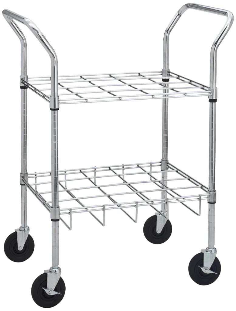 Drive Medical Designs Cart Oxygen Cylinder with 5" Casters and 2 Brakes - Cart Oxygen Cylinder - Image 1