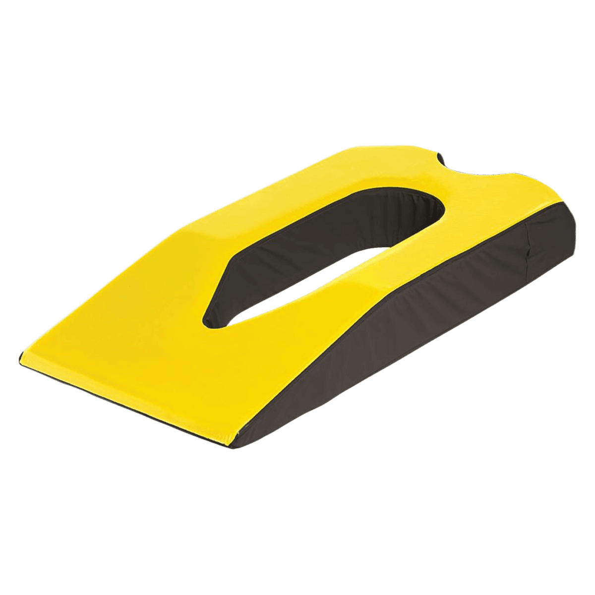 Ali-Lite Prone Positioner, Full Body, Large, 44" x 20.5" x 5.5", Flat Bottom, Black/Yellow - Positioner Full Body Prone Lrg - Image 1