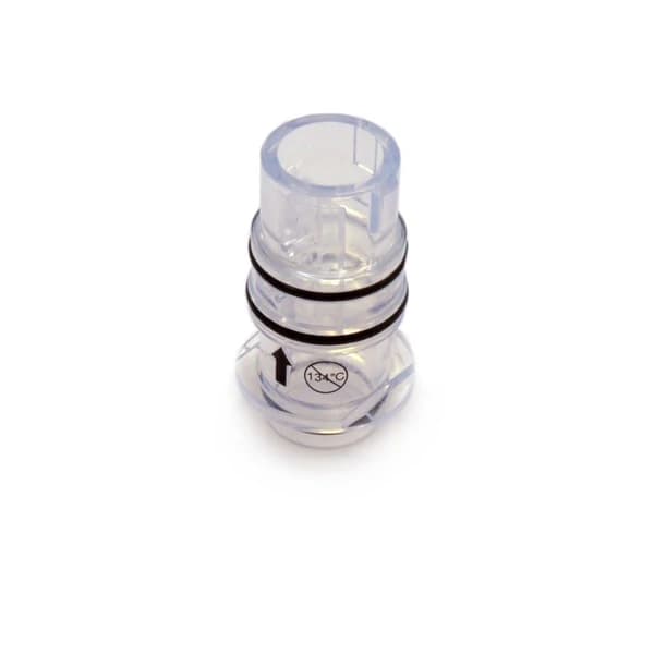 Mindray A Series Anesthesia Flow Sensor Assembly, Expiratory, Black/Clear, Each - Sensor Flw A Series Anesthesia - Image 1