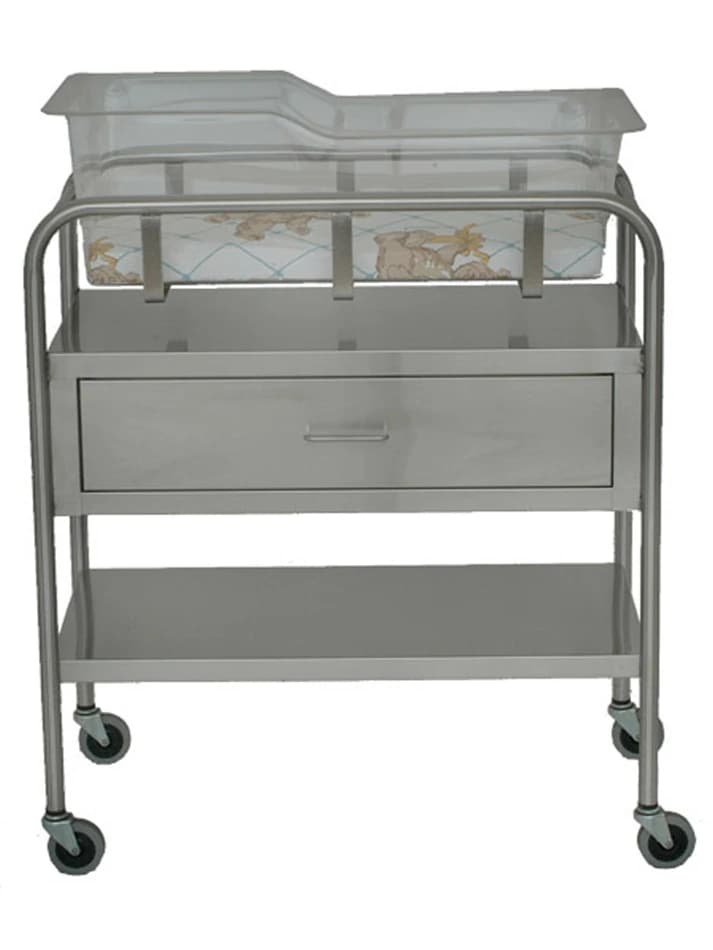 UMF Medical Bassinet with Basket & Mattress - Bassinet w/Basket & Mattress - Image 1