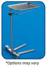 Mac Medical Stand Mayo SS Mobile Base with 2" Swivel Casters - Stand Mayo SS Mobile Base - Image 1