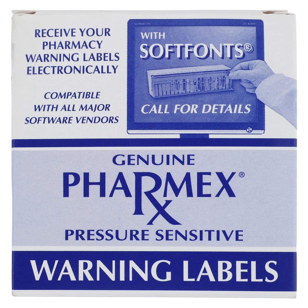Precision Dynamics Look-Alike/Sound-Alike Communication Labels, Orange, 1-9/16" x 3/8", 2 Rolls/Box thumbnail 5
