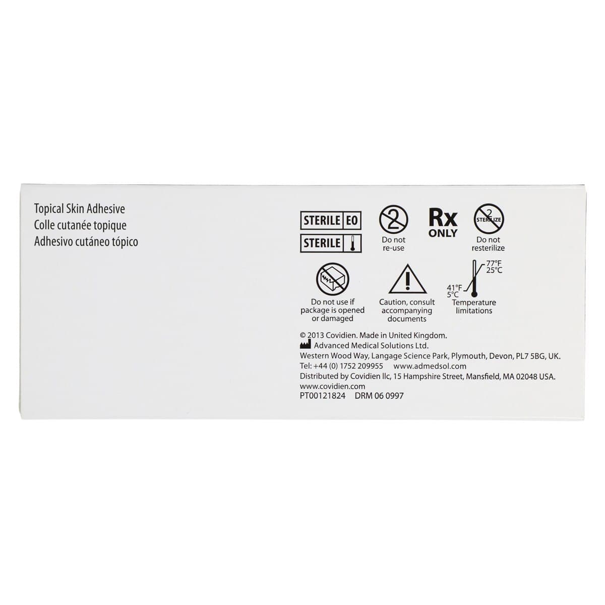 Medtronic SwiftSet Topical Skin Adhesive, n-Butyl/2-Octyl Cyanoacrylate, 0.8 mL, Violet Tint, 6/Package thumbnail 5
